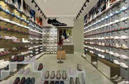 Những cách trang trí nội thất cơ bản trong cửa hàng kinh doanh giày dép thời trang
